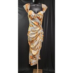 harmony midi dress Thats So Fetch | Harmony Midi Dress | Green Floral